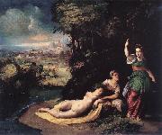 DOSSI, Dosso Diana and Calisto dfhg oil on canvas